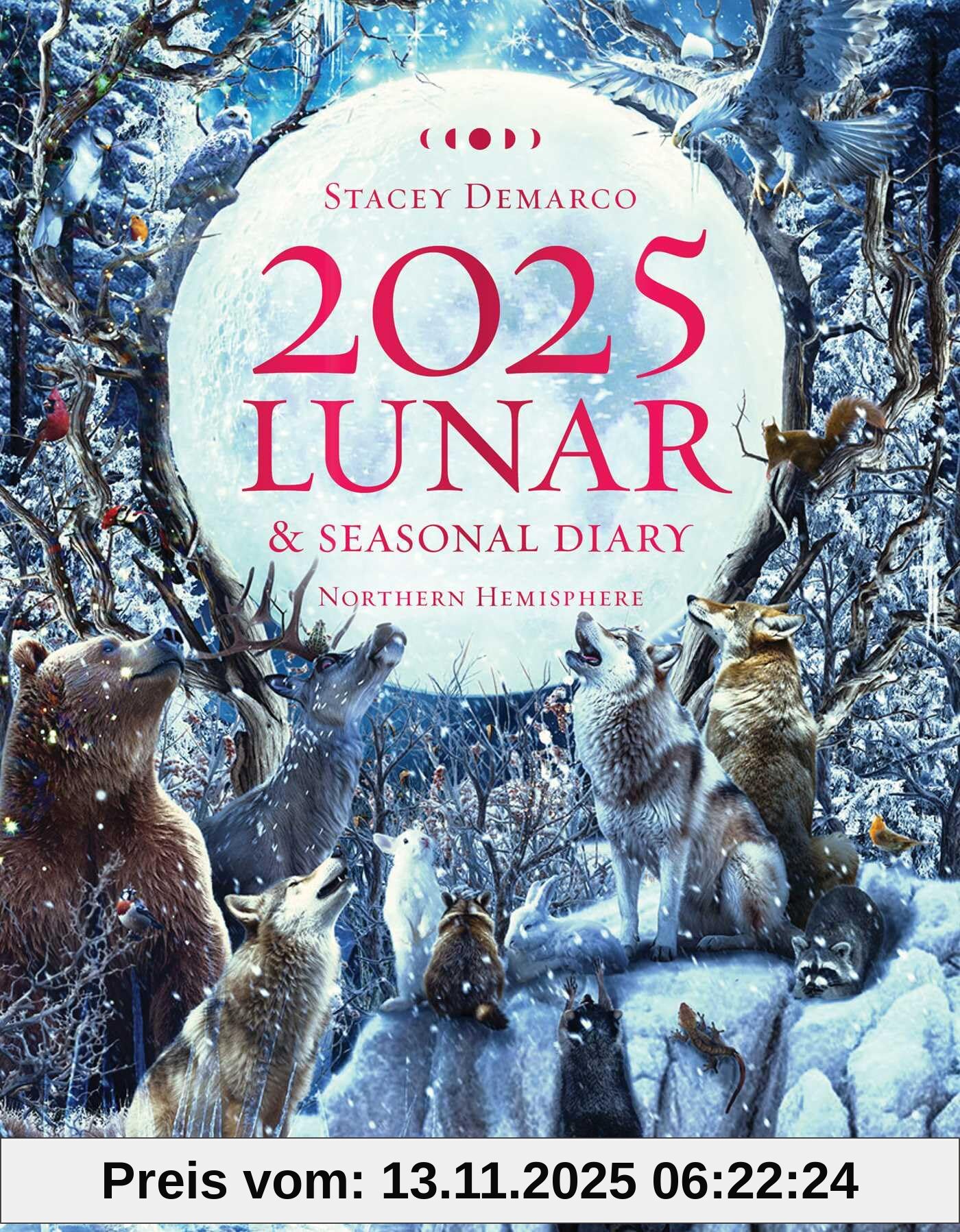 unbekannt 2025 Lunar And Seasonal Diary - Northern Hemisphere, Seasonal Planner For 2025 (Planners)