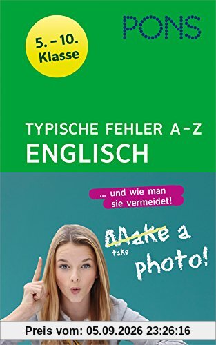 PONS Typische Fehler A bis Z Englisch