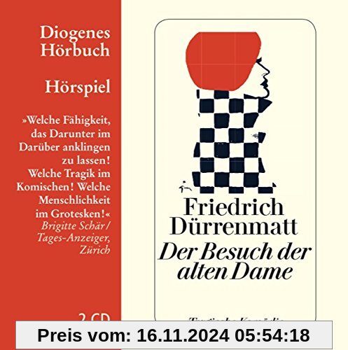 Der Besuch der alten Dame: Eine tragische Komödie (Diogenes Hörbuch)