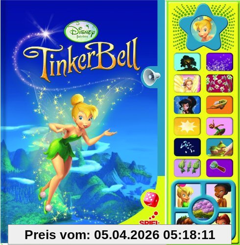 Disney fairies TinkerBell - Spielbuch, Interaktiv, Buch mit Spielbrett und Klangleiste