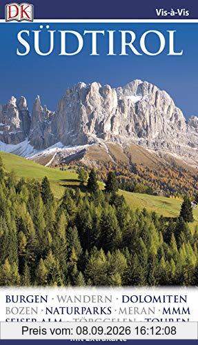 Vis-à-Vis Reiseführer Südtirol: mit Extra-Karte und Mini-Kochbuch zum Herausnehmen