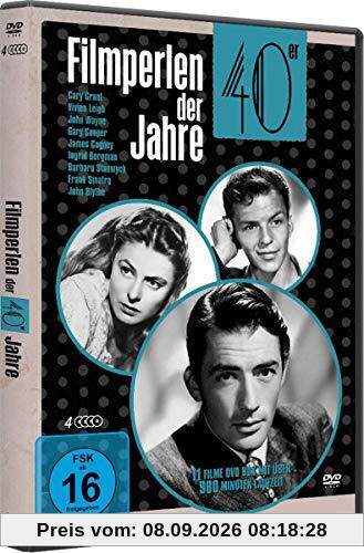 Filmperlen der 40er Jahre : Ich kämpfe um dich - Anna Karenina - Sein Mädchen für besondere Fälle & 8 weitere 4DVD Box
