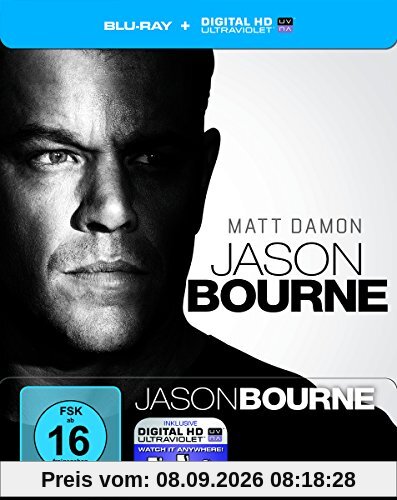 Jason Bourne - Steelbook [Blu-ray] [Limited Edition]