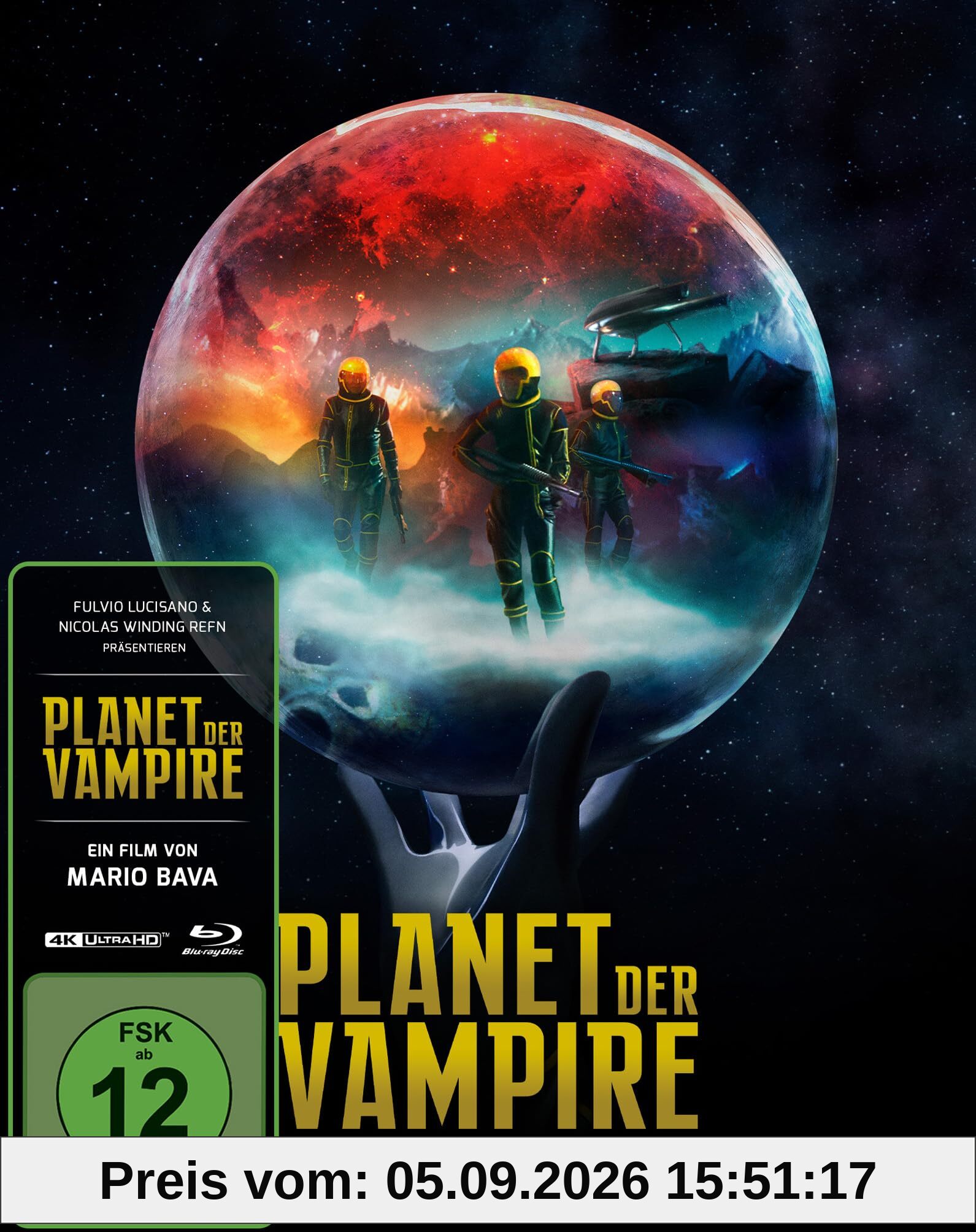 Planet der Vampire (Mediabook, 4K-UHD+2 Blu-rays)