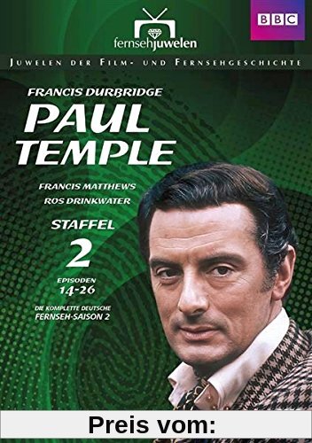Francis Durbridge: Paul Temple - Staffel 2 - Die komplette ZDF-Fernseh-Saison 2 (Folgen 14-26) - Fernsehjuwelen [4 DVDs]