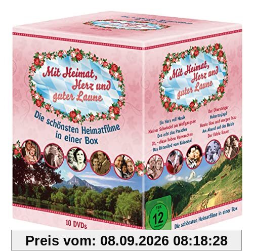 Mit Heimat, Herz und guter Laune - Die schönsten Heimatfilme in einer Box [10 DVDs]