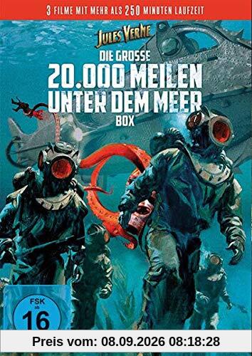 Jules Verne-Die grosse 20.000 Meilen unter dem Meer Box (3Filme auf 1DVD)