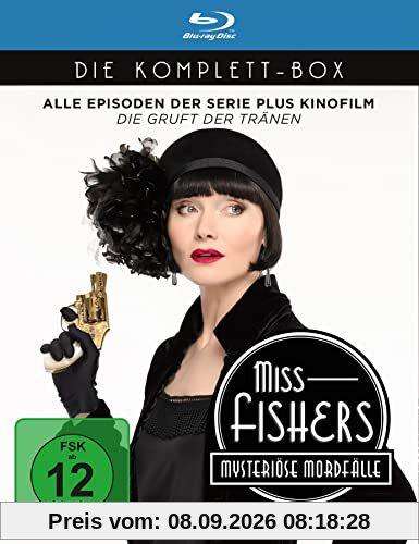 Miss Fishers mysteriöse Mordfälle - Die Komplettbox: Alle Episoden der Serie und der Kinofilm - Die Staffeln 1-3 plus Die Gruft der Tränen [Blu-ray]