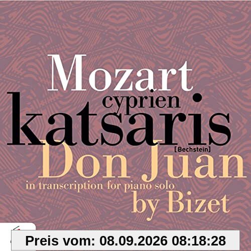 Mozart/Bizet: Don Giovanni in Klavierbearbeitungen von Bizet