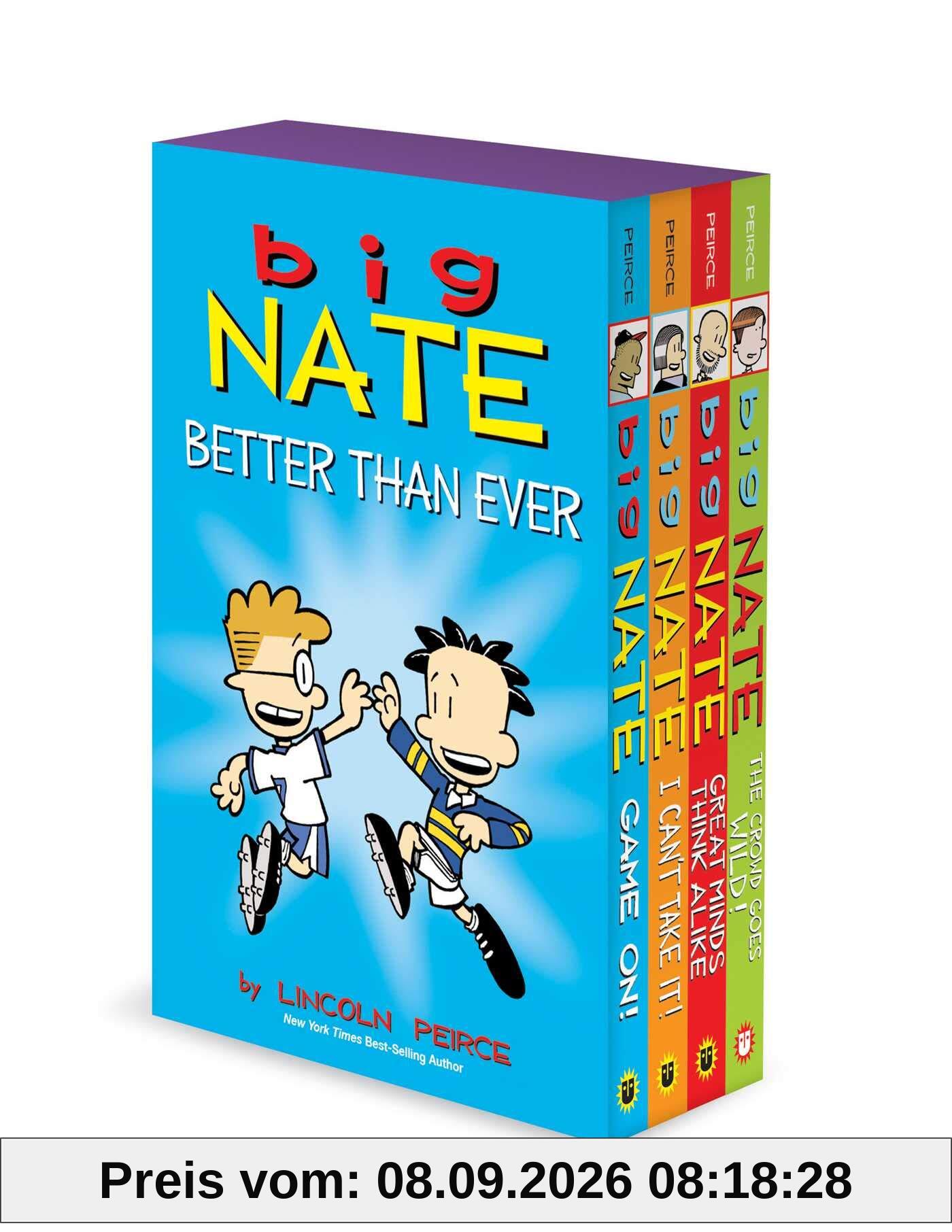 Big Nate Better Than Ever: Big Nate Box Set Volume 6-9