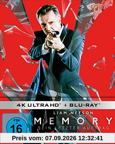 Memory - Sein letzter Auftrag LTD. - 4K UHD 2-Disc-Steelbook