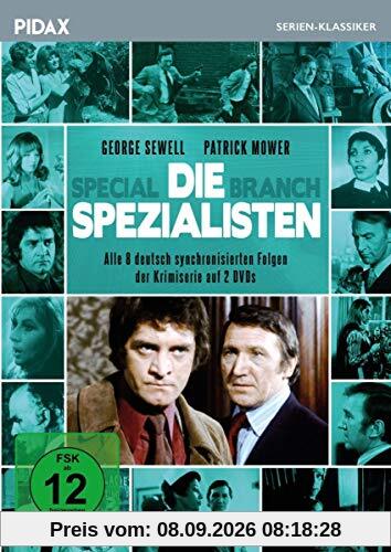 Die Spezialisten (Special Branch) / Alle 8 deutsch synchronisierten Folgen der erfolgreichen Krimiserie (Pidax Serien-Klassiker) [2 DVDs]