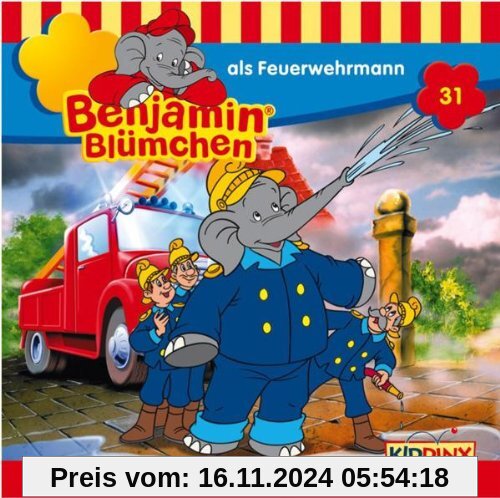 Benjamin Blümchen 031 als Feuerwehrmann