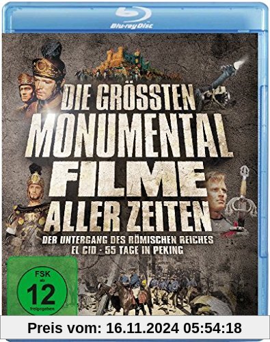 Die grössten Monumentalfilme aller Zeiten [Blu-ray]