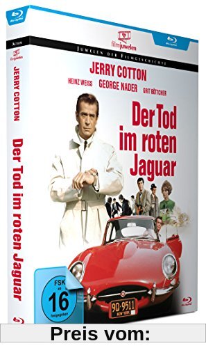 Jerry Cotton - Tod im roten Jaguar (Filmjuwelen) [Blu-ray]