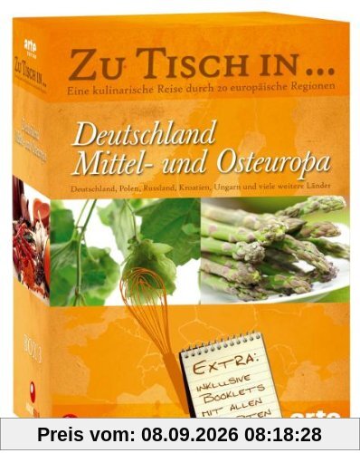 Zu Tisch in... Deutschland, Mittel- und Osteuropa (Box 3, 5 DVDs)