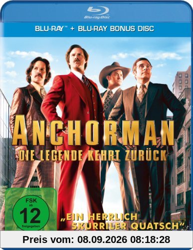 Anchorman - Die Legende kehrt zurück [Blu-ray]