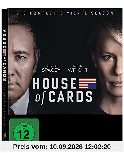 House of Cards - Die komplette vierte Season (4 Discs) [Blu-ray]
