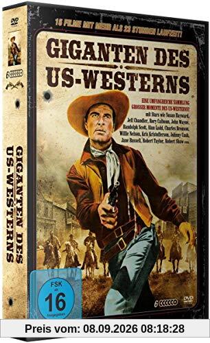 Giganten des US Westerns - Deluxe Edition (15 Filme auf 6 DVDs)