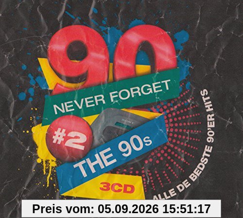 Never Forget The 90s 2 - 3 CD Set