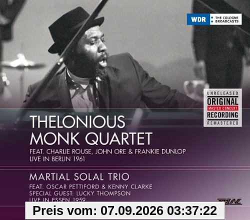 Monk Quartet-1961 Berlin/Martial Solal Trio-