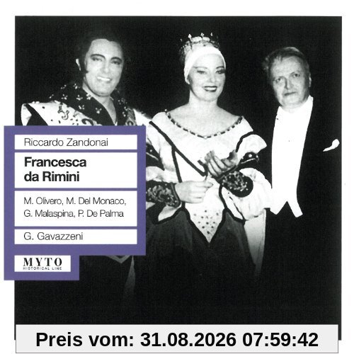 Francesca Da Rimini: Olivero-Del Monaco-