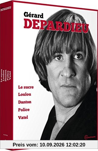Coffret gérard depardieu : le sucre ; police ; loulou ; danton ; vatel [FR Import]