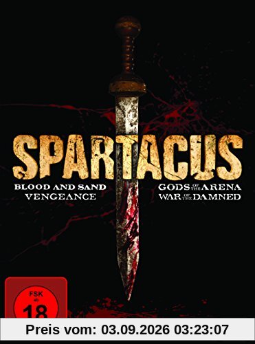 Spartacus: Complete Box (16 Discs, Geschnittene Version)