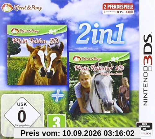 2 in 1: Mein Fohlen 3D + Mein Reiterhof 3D Rivalen