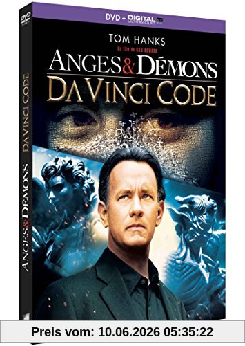 Coffret dan brown 2 films : da vinci code ; anges et démons [FR Import]