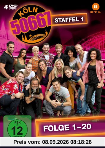 Köln 50667 - Staffel 1 (Folge 1-20) [4 DVDs]