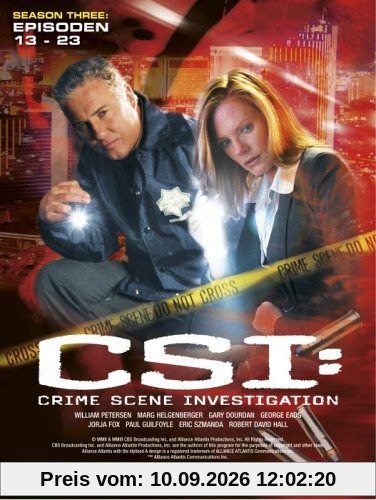 CSI: Crime Scene Investigation - Season 3.2 (3 DVD Digipack)