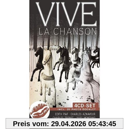 Vive la Chanson-Buchformat