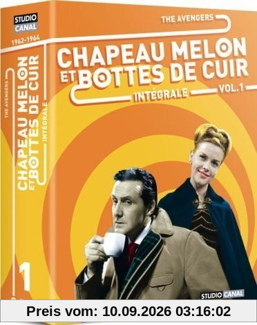 Chapeau melon et bottes de cuir : The Avengers, Vol.1 - Coffret 8 DVD [FR IMPORT]
