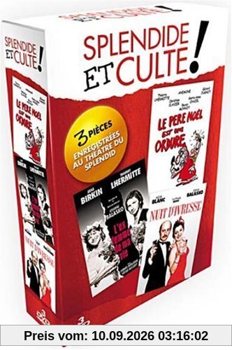 Coffret Splendide 3 DVD (Le Père Noël est une ordure, Nuit d'ivresse.....) [FR Import]