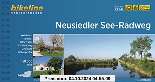 Neusiedler See-Radweg: 1:50000, 124 km (Bikeline Radtourenbücher)