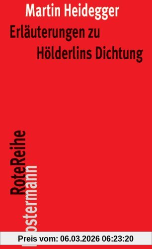 Martin Heidegger Erläuterungen Zu Hölderlins Dichtung