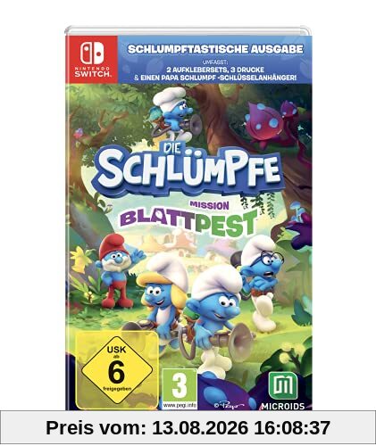 Die Schlümpfe: Mission Blattpest - Schlumpftastische Ausgabe - [Switch] - Limited Edition