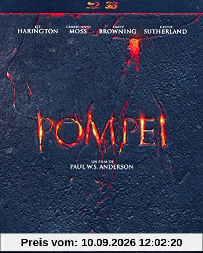 Pompeii Blu.ray Combo-Box (Blu-Ray 3D + Blu-Ray 2D) in Präge-Schuber ohne deutschen Ton