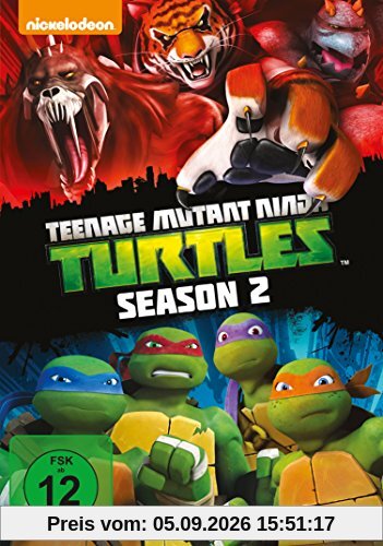 Teenage Mutant Ninja Turtles - Season 2 [4 DVDs]