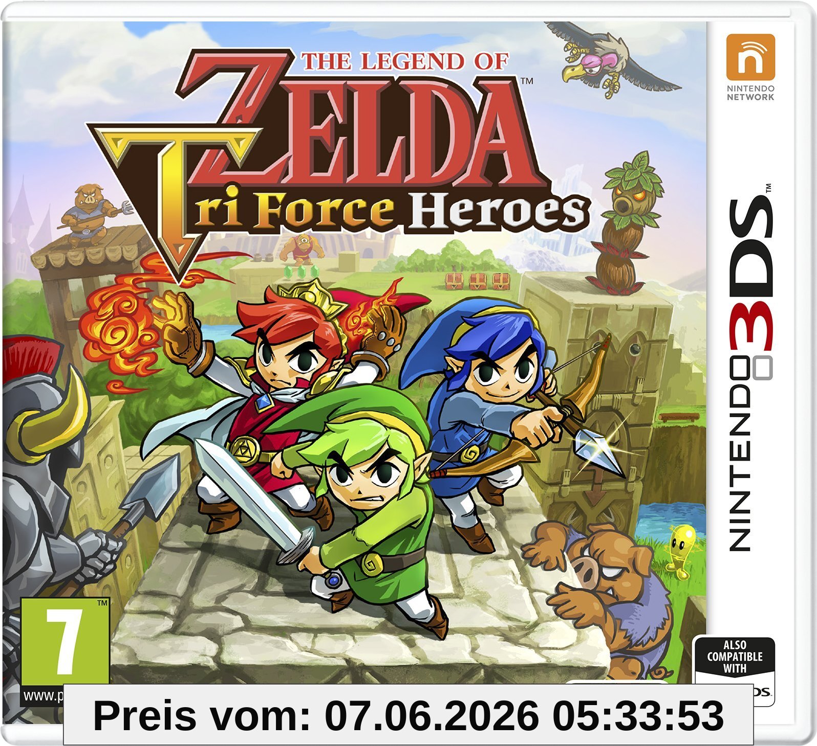 The Legend Of Zelda Tri Force Heroes (Nintendo 3DS) [UK IMPORT]