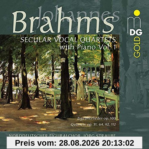 Secular Vocal Quartets with Piano, Vol. 1