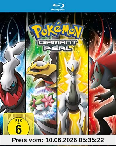 Pokémon: Diamant und Perl - Movie Collection (4 Filme) [Blu-ray]
