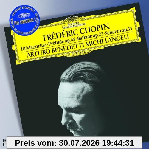 Michelangeli, Arturo Benedetti 10 Mazurken/Prelude/Ballade/Scherzo