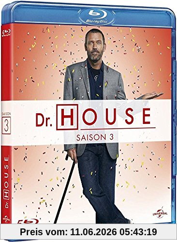 Coffret dr. house, saison 3 [Blu-ray] [FR Import]