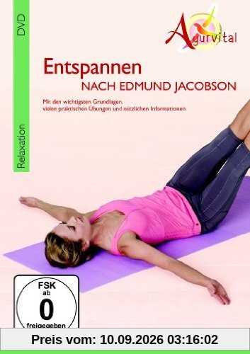 Entspannen nach Edmund Jacobson/Ayurvital (inkl. Buch)