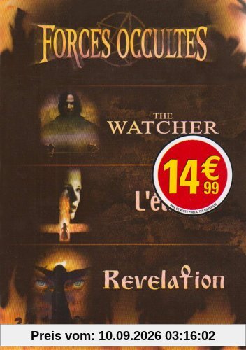 Coffret Les Forces Occultes 3 DVD (Revelation, L'Élue, The Watcher)