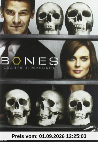 Bones (4ªtemporada) (Import) (Dvd) (2009) David Boreanaz; Michaela Conlin; T.J.