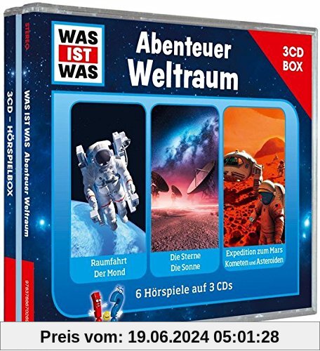 Was Ist Was 3-CD Hörspielbox Vol.6 - Abenteuer Weltraum