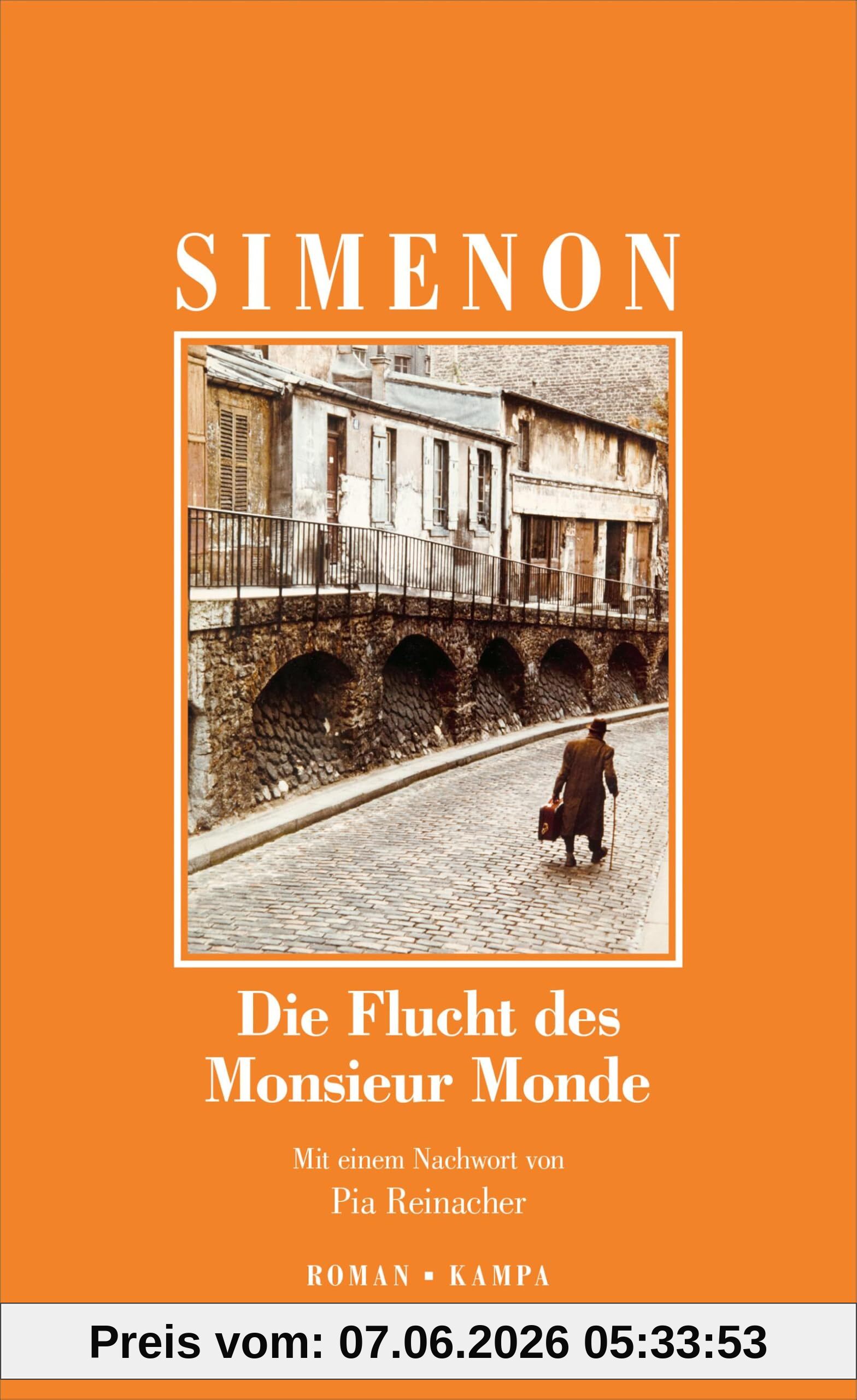 Die Flucht des Monsieur Monde (Georges Simenon: Die großen Romane)